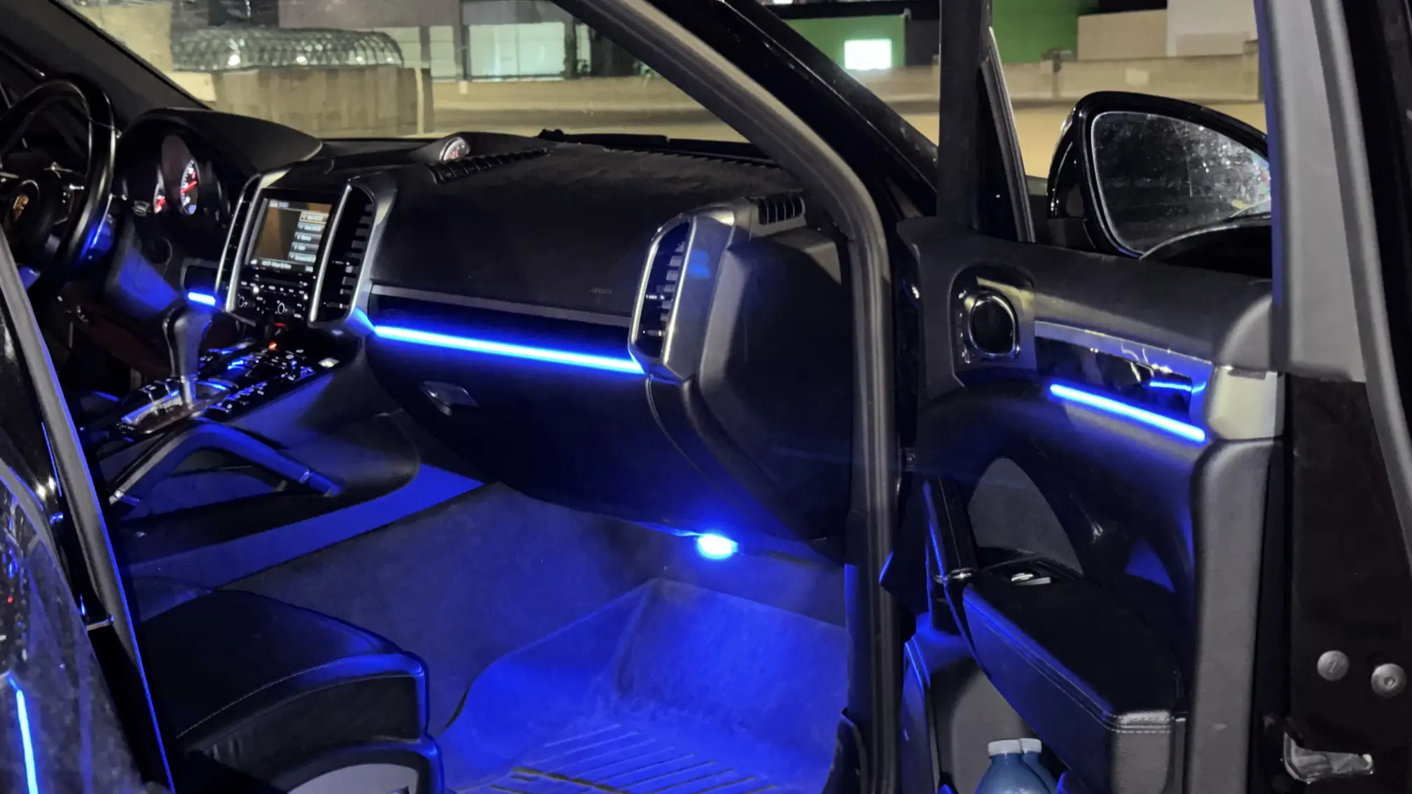 Installed in car