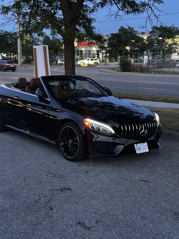 Mercedes C300 Convertible rental Toronto