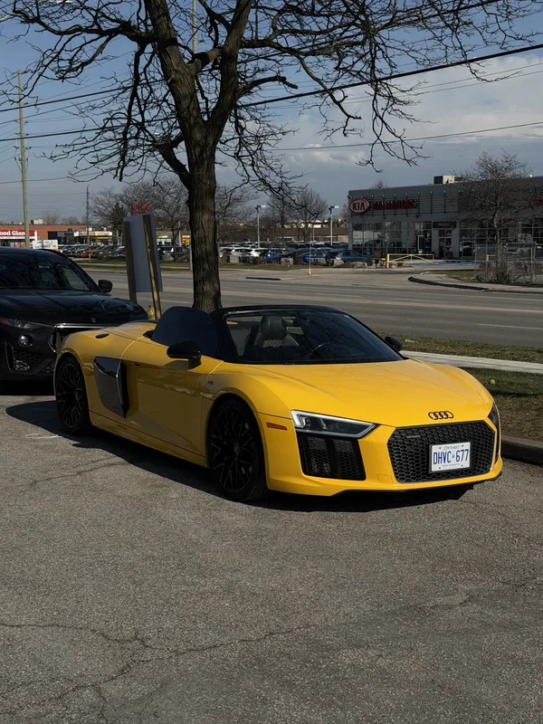 Audi R8 rental Toronto