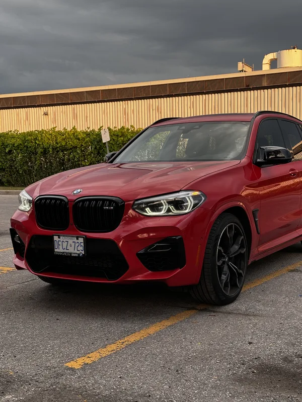 BMW X3M Competition rental Toronto