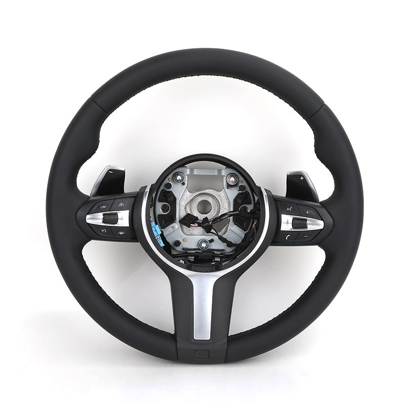 Wide Paddle Leather Steering Wheel for BMW F-Series