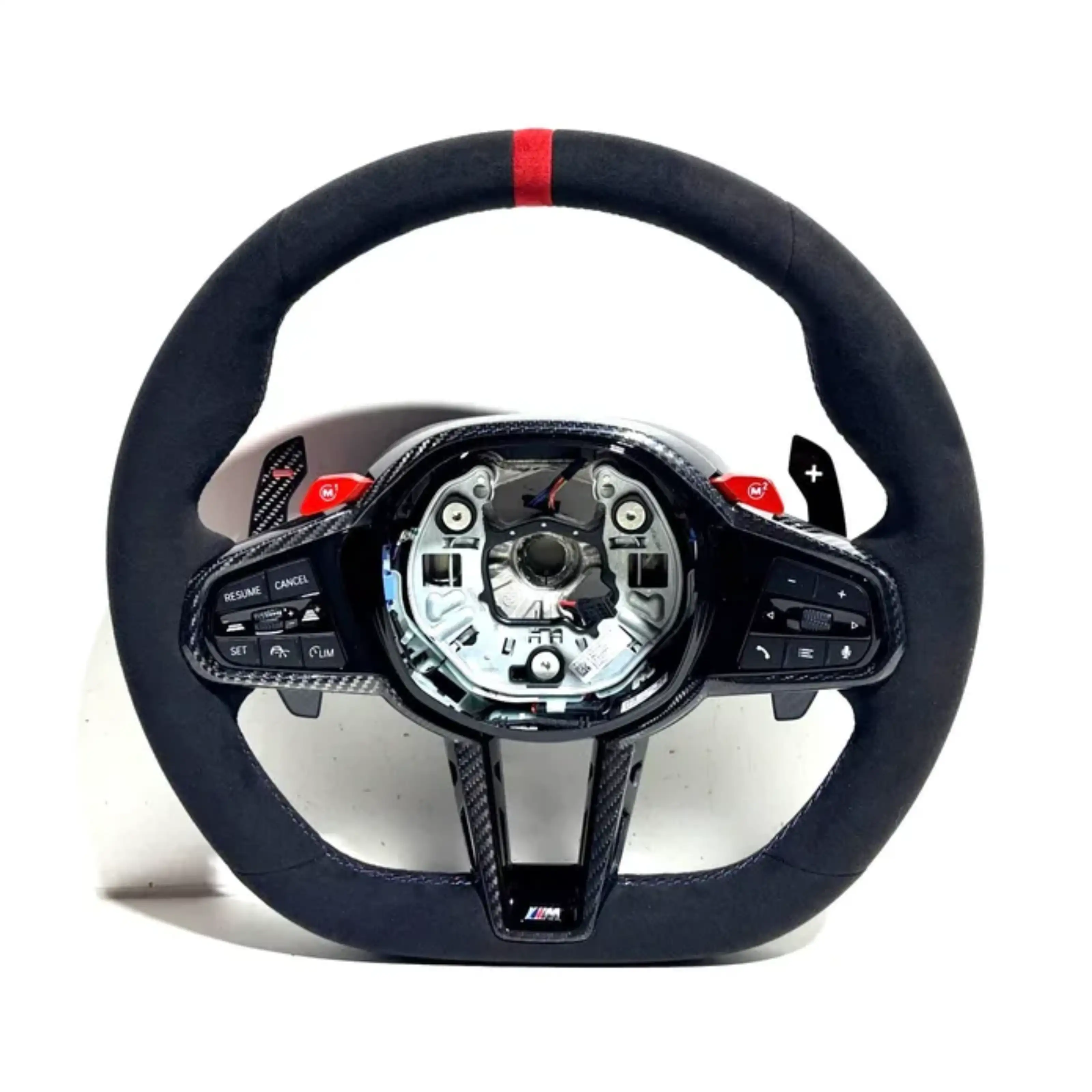LCI-Style Full Suede Steering Wheel for BMW G-Series